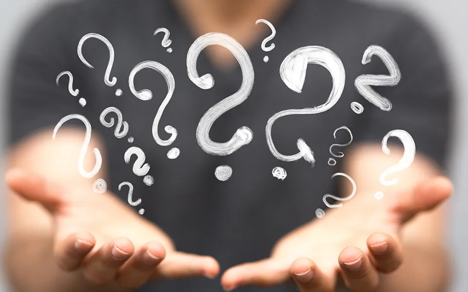 疑問が続出するイメージ